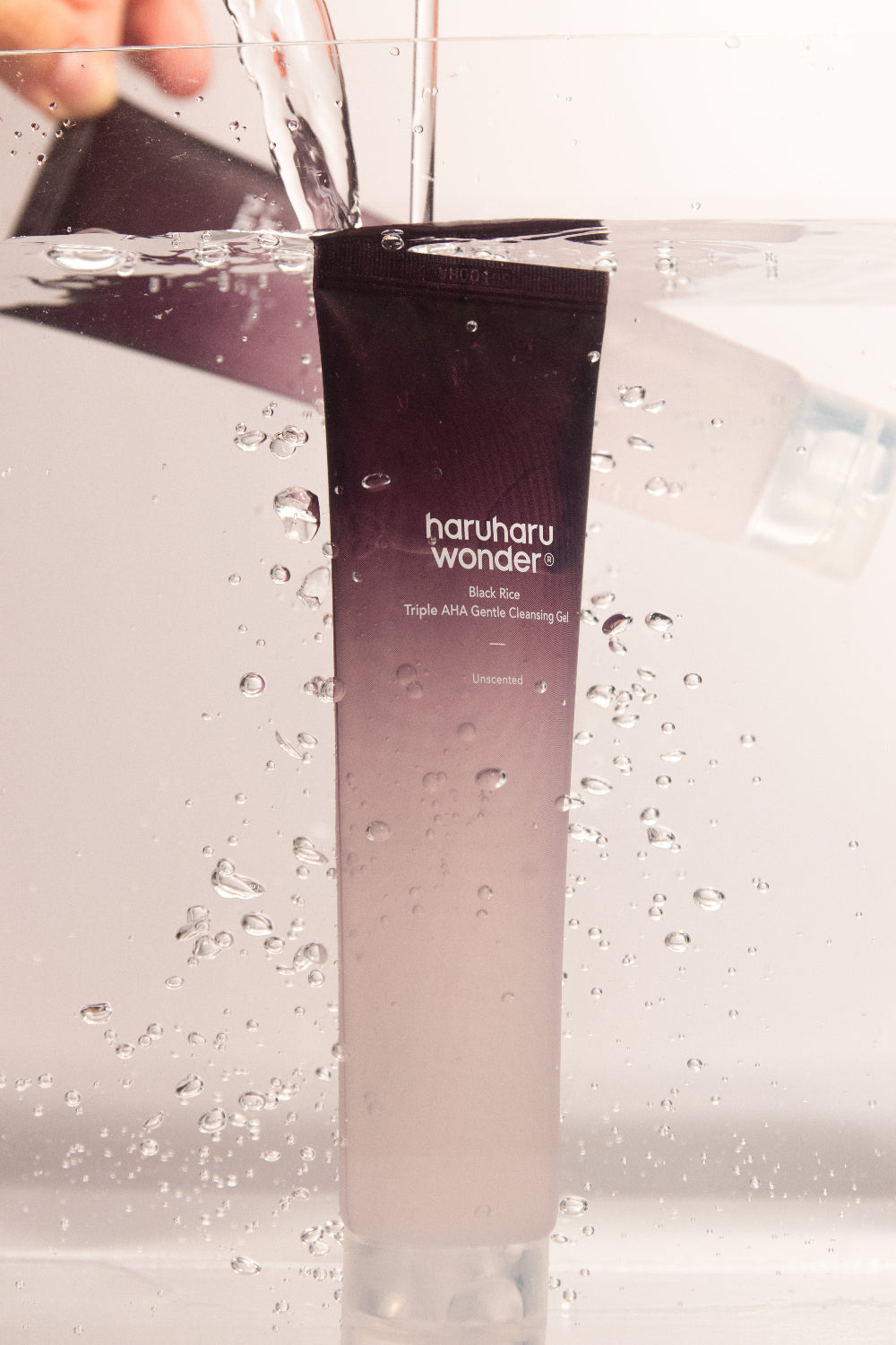 haruharu wonder - Black Rice Triple AHA Gentle Cleansing Gel Unscented 100ml