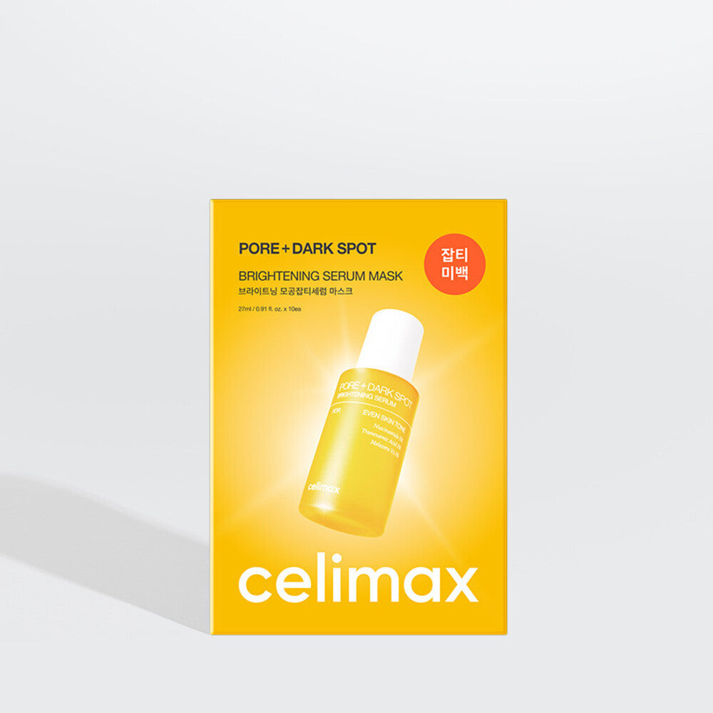 celimax - Pore+Dark Spot Brightening Serum Mask 10ea