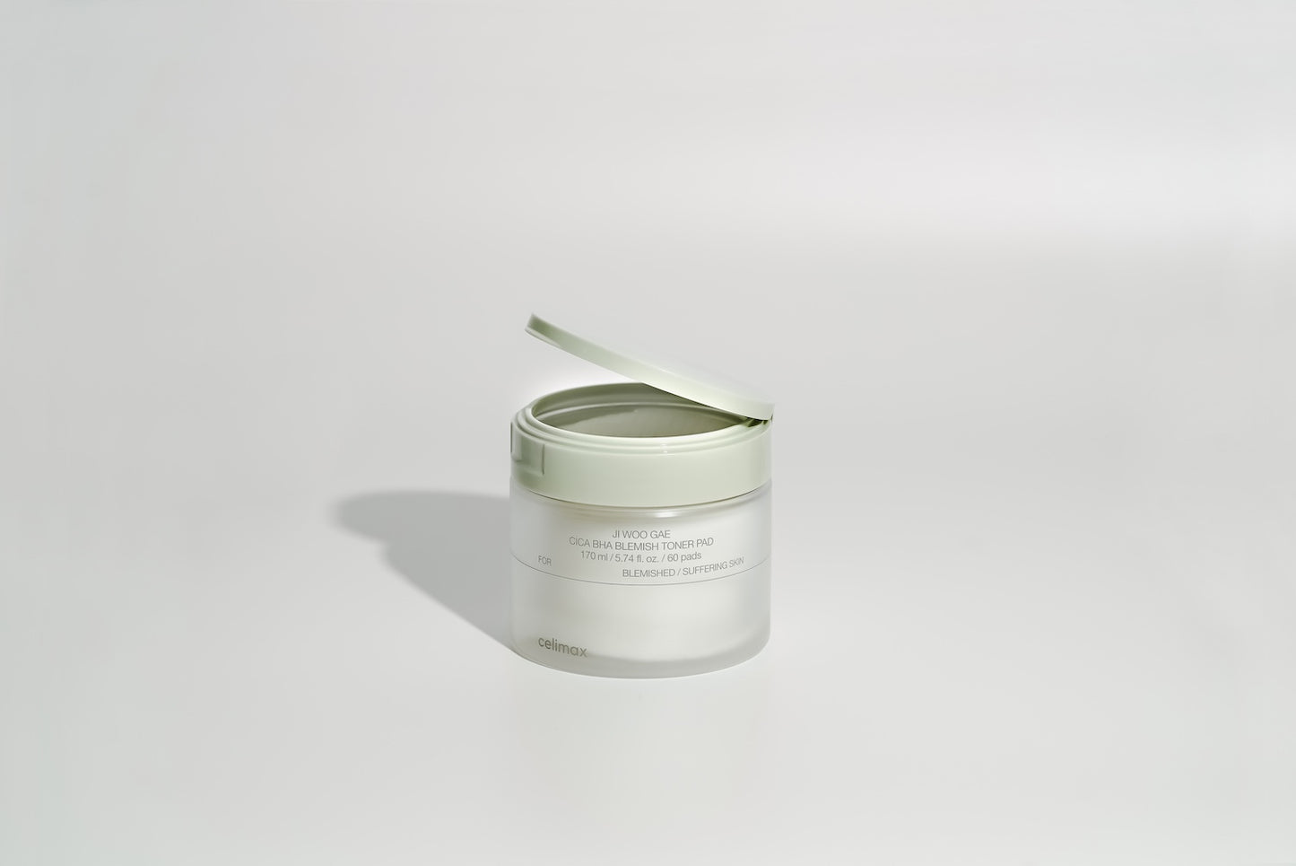 celimax - Ji Woo Gae Cica BHA Blemish Toner Pad 60pad