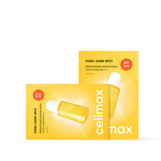 celimax - Pore+Dark Spot Brightening Serum Mask 10ea