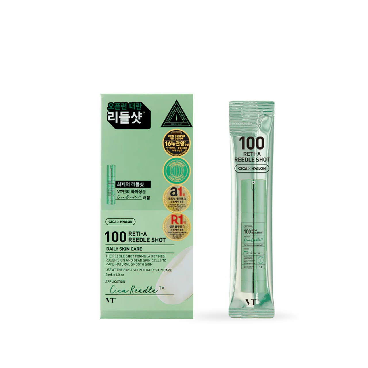 VT Cosmetics - 100 RETI-A Reedle shot 10ea