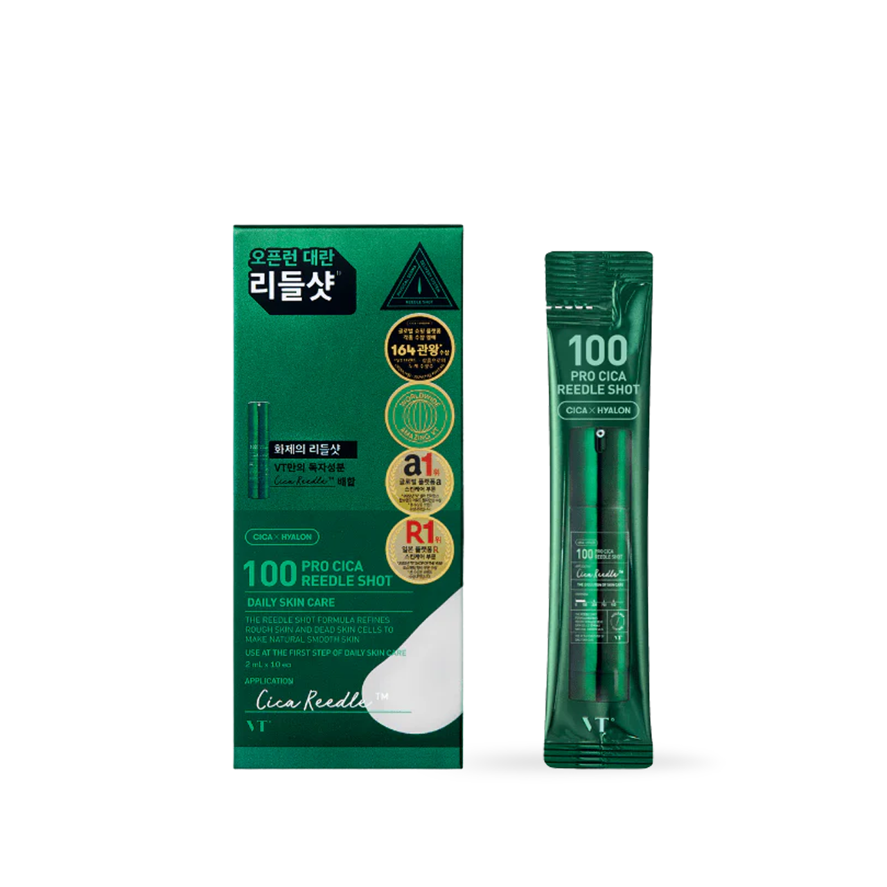 VT Cosmetics - 100 PRO CICA Reedle shot 10ea
