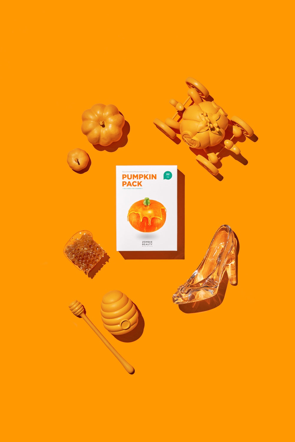Skin1004 - ZOMBIE BEAUTY BY SKIN1004 Pumpkin Pack 4g*16ea