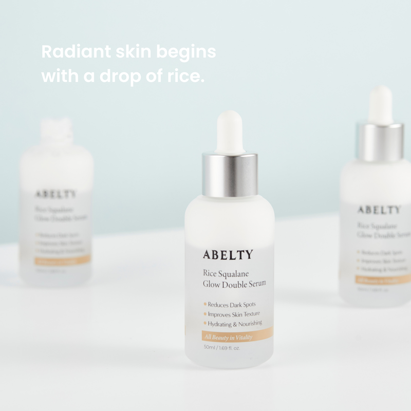 Abelty - Rice Squalane Glow Double Serum 50ml