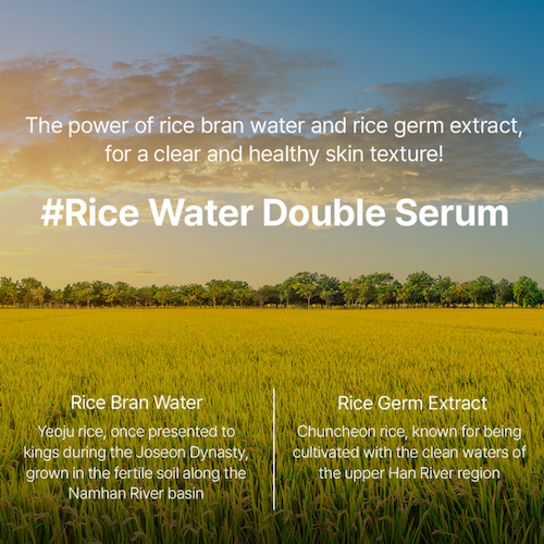 Abelty - Rice Squalane Glow Double Serum 50ml