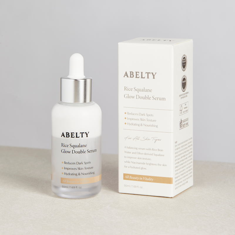 Abelty - Rice Squalane Glow Double Serum 50ml