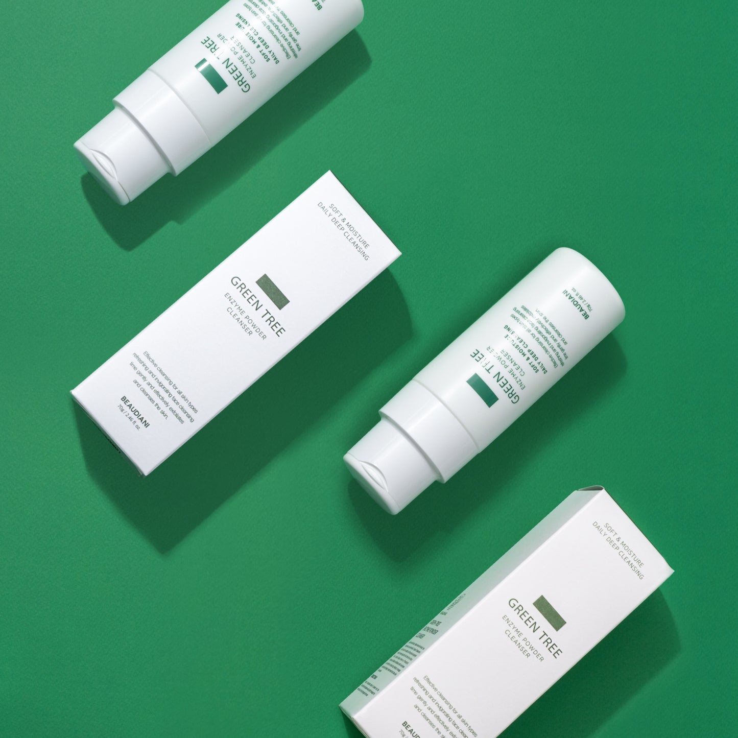 Beaudiani - Green Tree Enzyme Powder Cleanser 70g