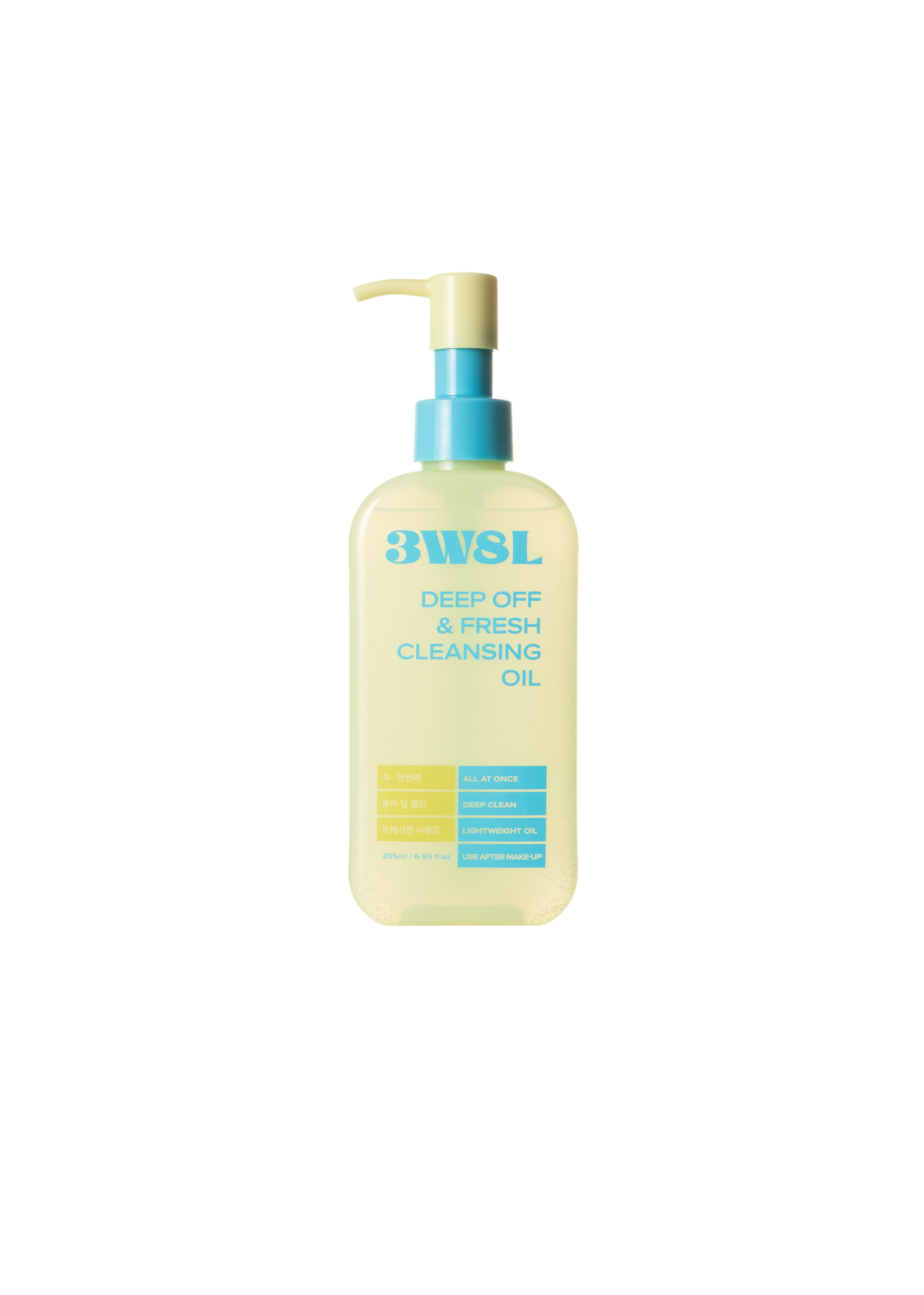 3W8L - Deep Off & Fresh Cleansing Oil 205ml