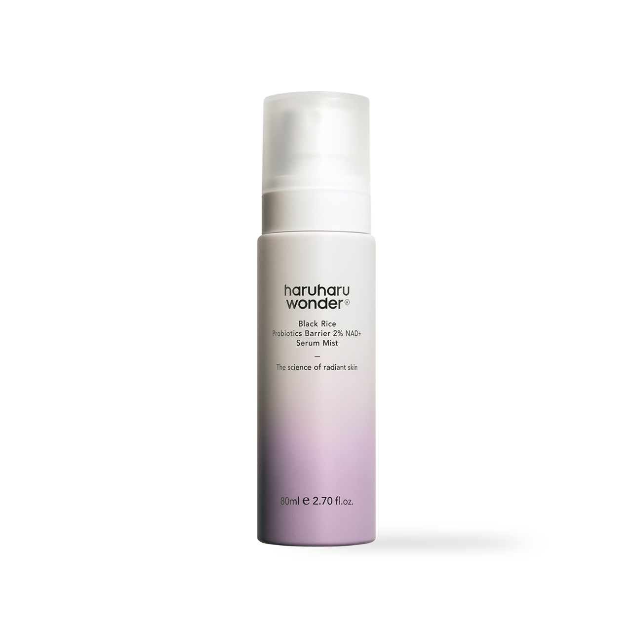 haruharu wonder - Black Rice Probiotics Barrier 2% NAD + Serum Mist 80ml