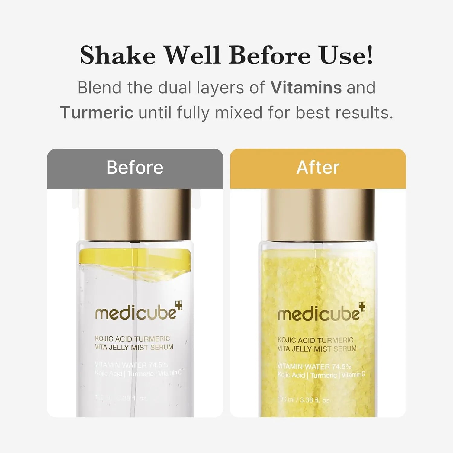 Medicube Kojic Acid Turmeric Vita Jelly Mist Serum | K-Beauty – K