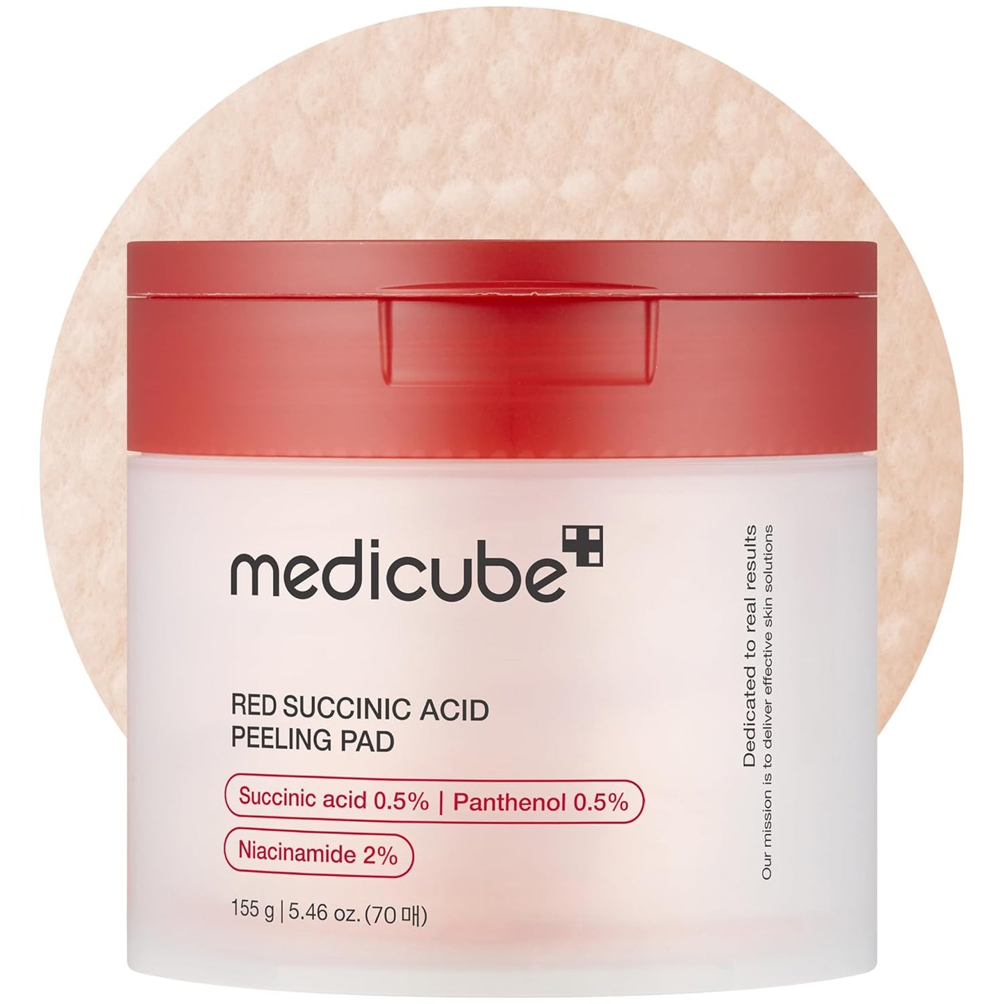 Medicube - Red Succinic Acid Peeling Pads 70pcs