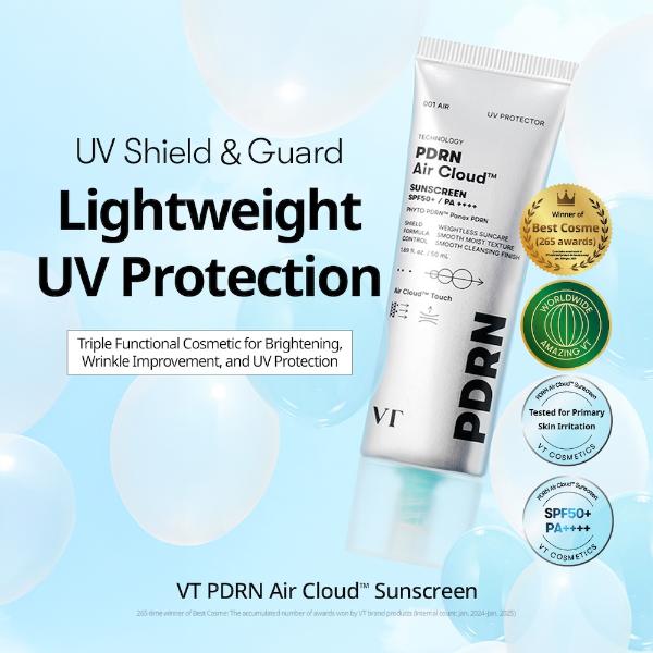 VT Cosmetics - PDRN Air Cloud Sunscreen 50ml
