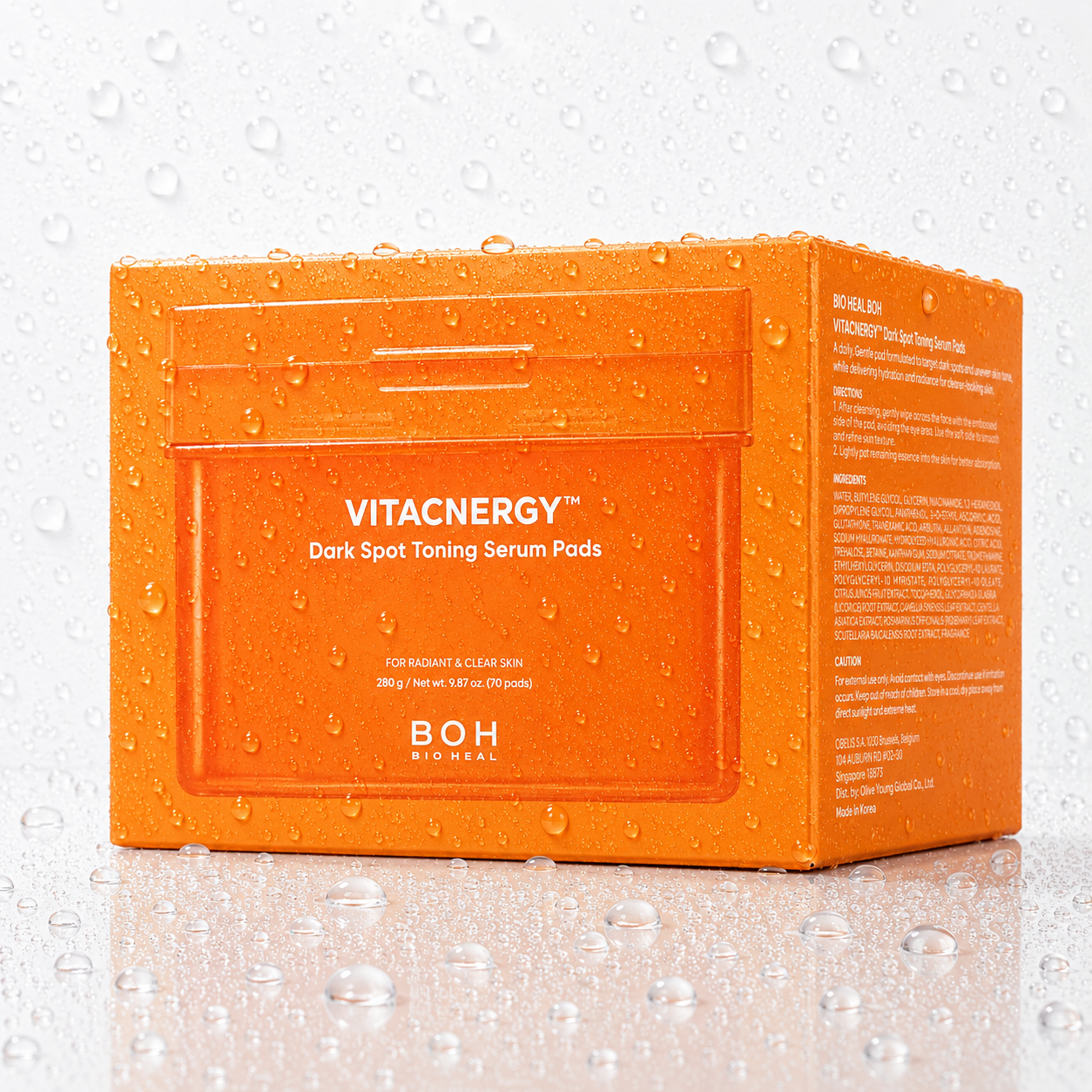 BIO HEAL BOH - VITACNERGY Dark Spot Toning Serum Pads 280g/70ea