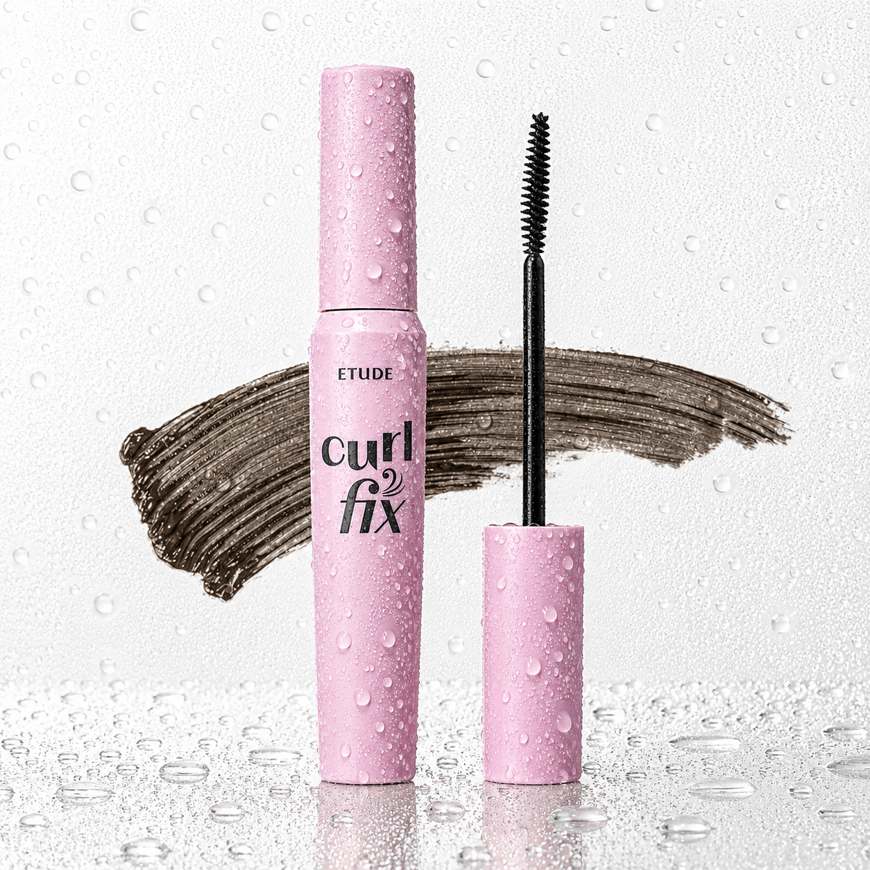 Etude House - Curl Fix Mascara 8g - 03 Grey Brown