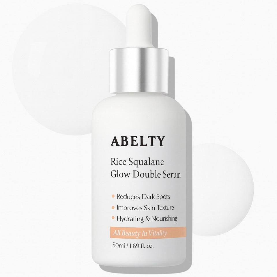 Abelty - Rice Squalane Glow Double Serum 50ml
