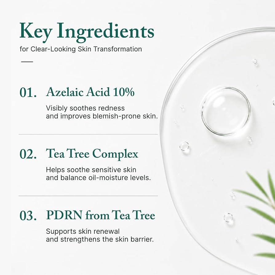 AROMATICA - Super Tea Tree PDRN Azelaic Acid 10% Serum 30ml