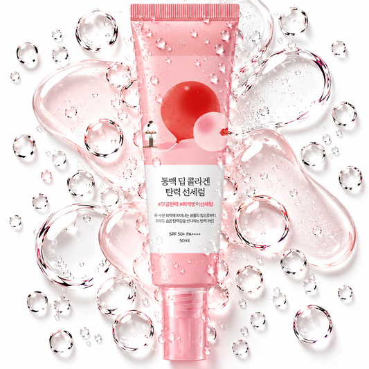 Round Lab - Camellia Deep Collagen Firming Sun Serum SPF50+ PA++++ 50ml