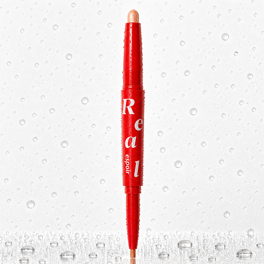 Espoir - Real Eye Dual Stick - 02 Peach Beam