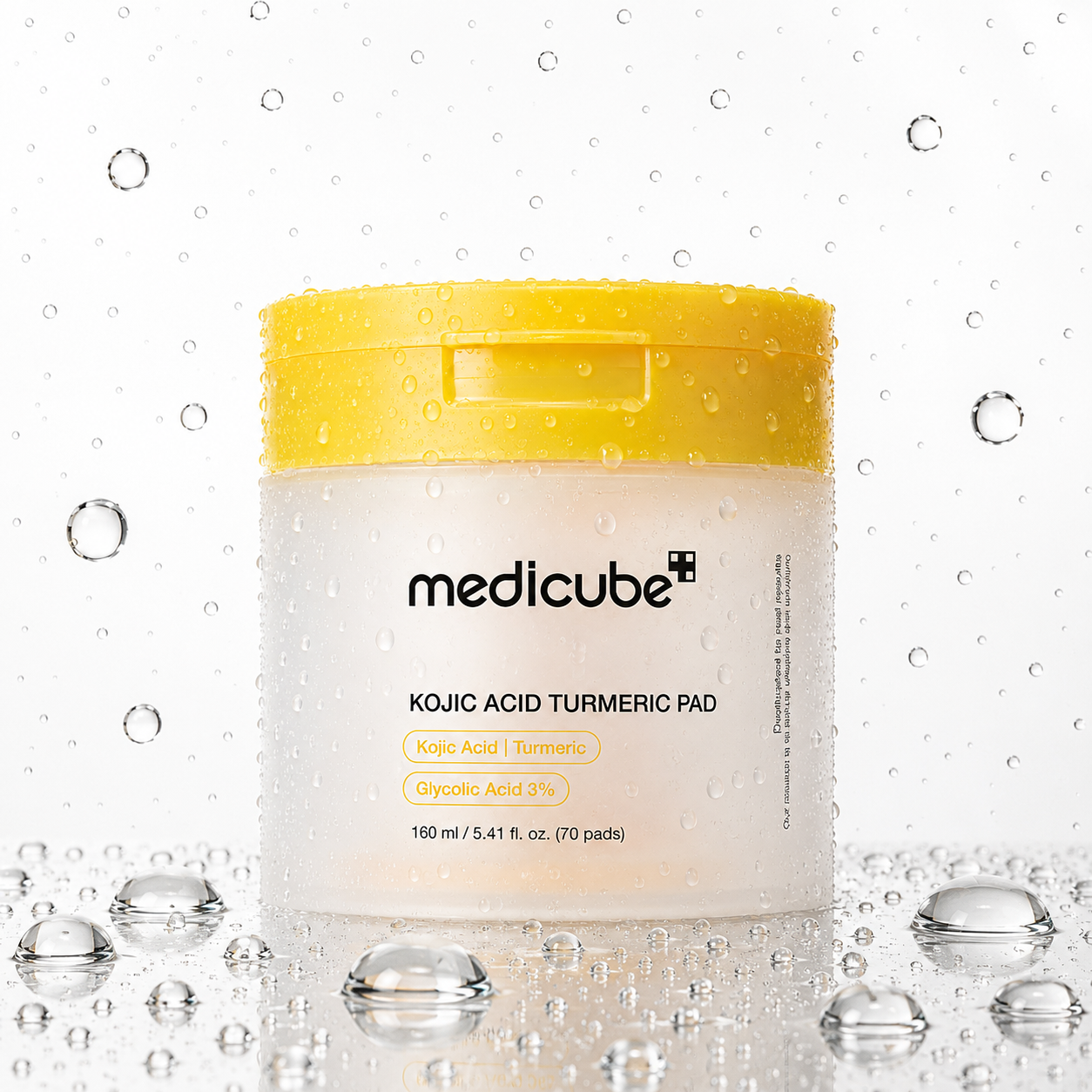 Medicube - Kojic Acid Tumeric Toner Pad 70pcs
