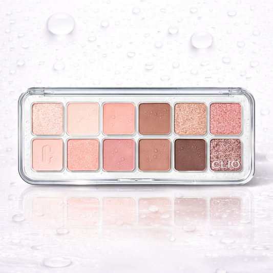 Clio - Pro Eye Palette Air 7.2g No.2 Rose Connect