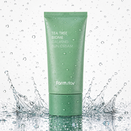 Farmstay - Tea Tree Biome Calming Sun Cream 50g