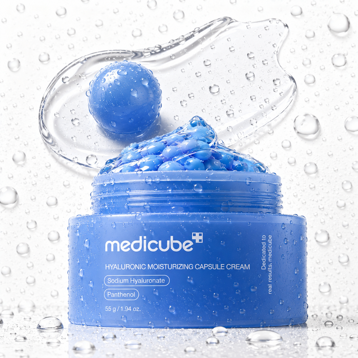 medicube - Hyaluronic Moisturizing Capsule Cream 55g