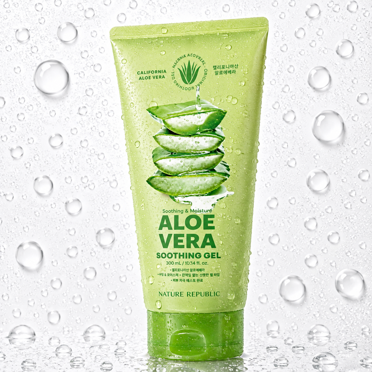 NATURE REPUBLIC - Soothing & Moisture Aloe Vera Soothing Gel 250ml