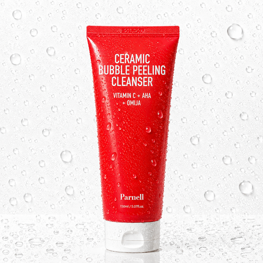 Parnell - AHA Omija Ceramic Bubble Peeling Cleanser 180ml