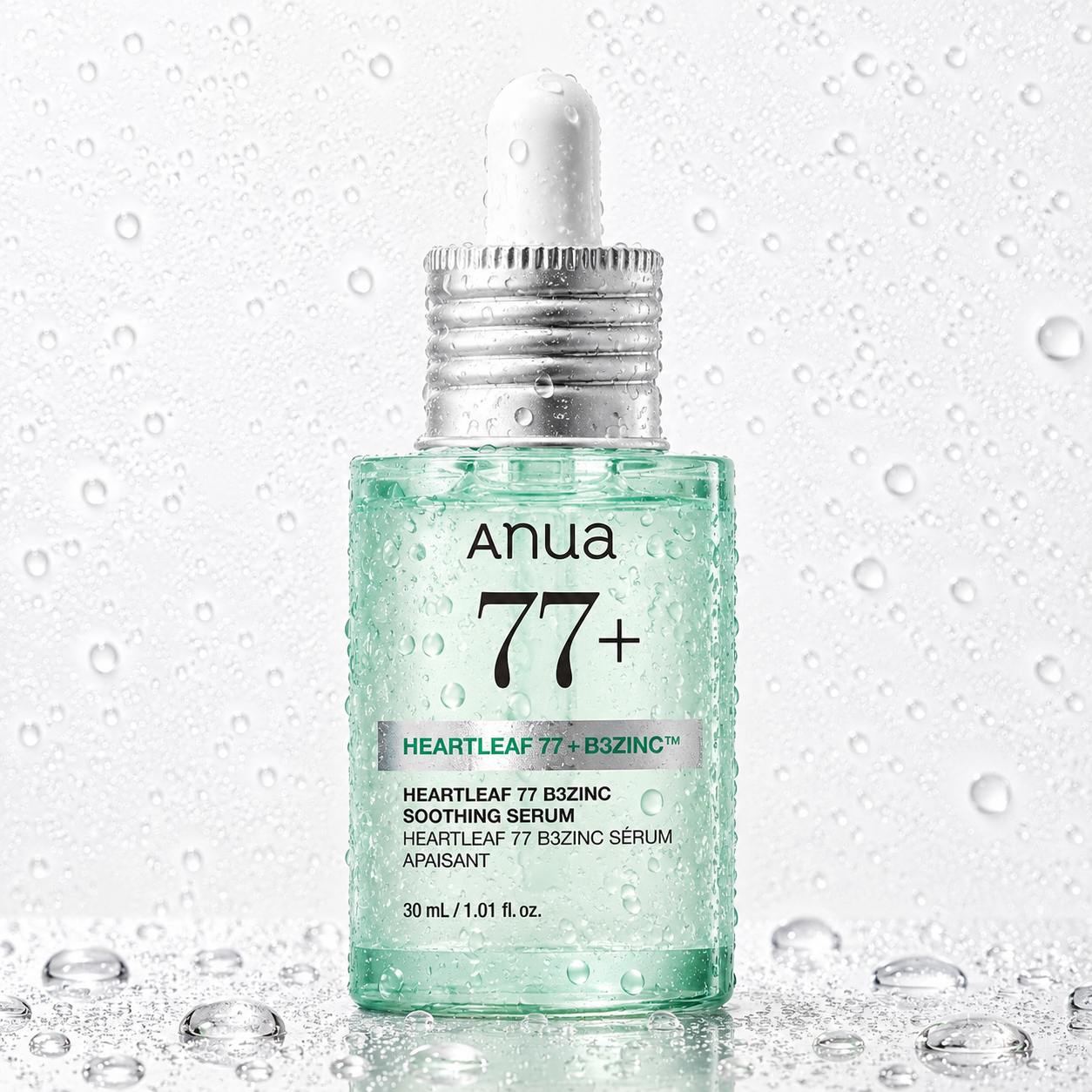 Anua - Heartleaf 77% B3 Zinc Soothing Serum 30ml