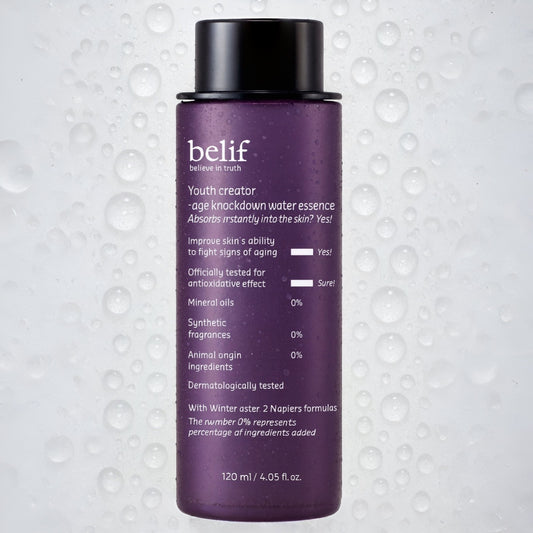 Belif - Youth creator - age knockdown water essence 120ml