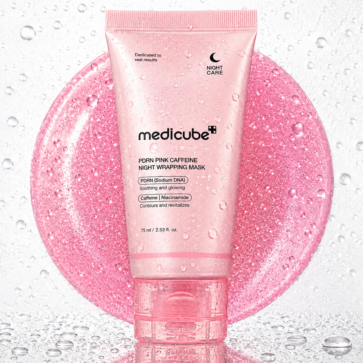 Medicube - PDRN Pink Caffeine Overnight Wrapping Mask 75ml