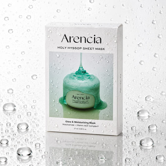 Arencia - Holy Hyssop Mask Pack 27ml X 5ea