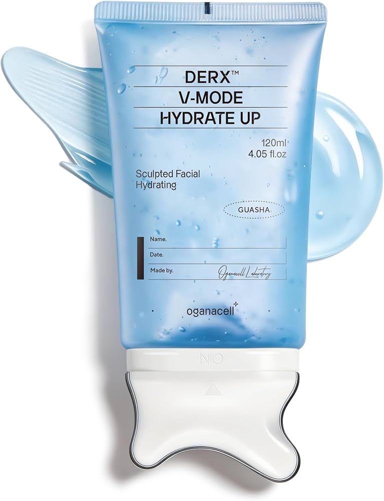 oganacell - PDRN Sculpted Jawline Peptide Up Gua Sha Glass Cream 120ml