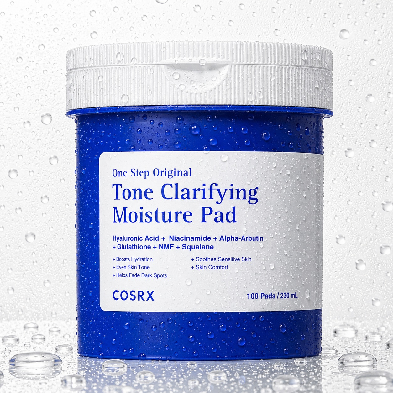 COSRX - One Step Original Tone Clarifying Moisture Pad 230ml/100ea
