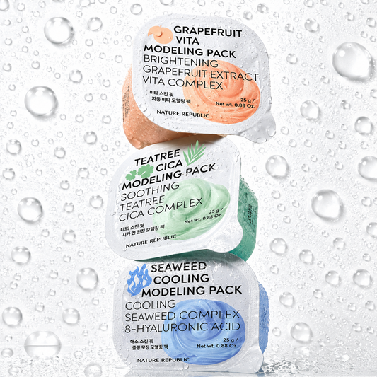 NATURE REPUBLIC - Real Skin Lab Modeling Pack 25g (3type)