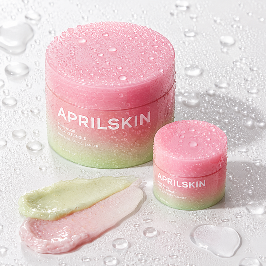 APRILSKIN - Pink Aloe Mask-to-Foam Soothing Cleanser 15g