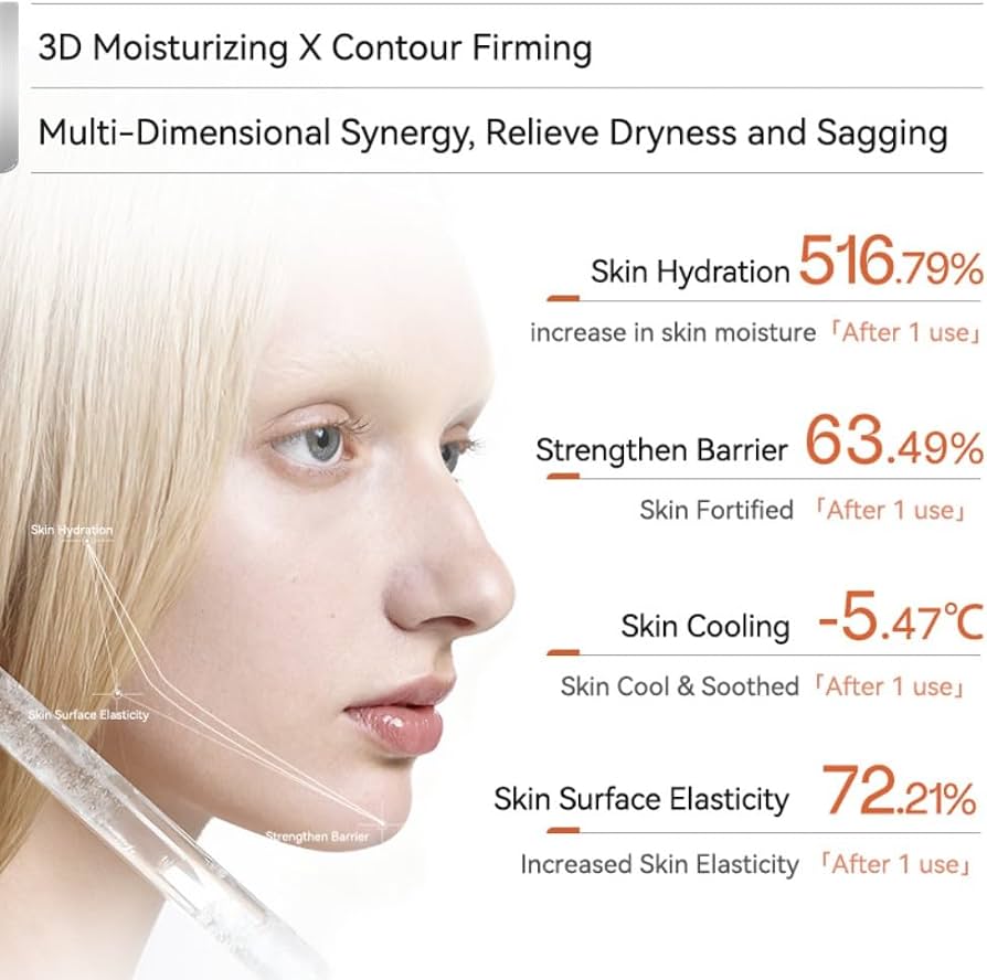 oganacell - PDRN Sculpted Jawline Peptide Up Gua Sha Glass Cream 120ml