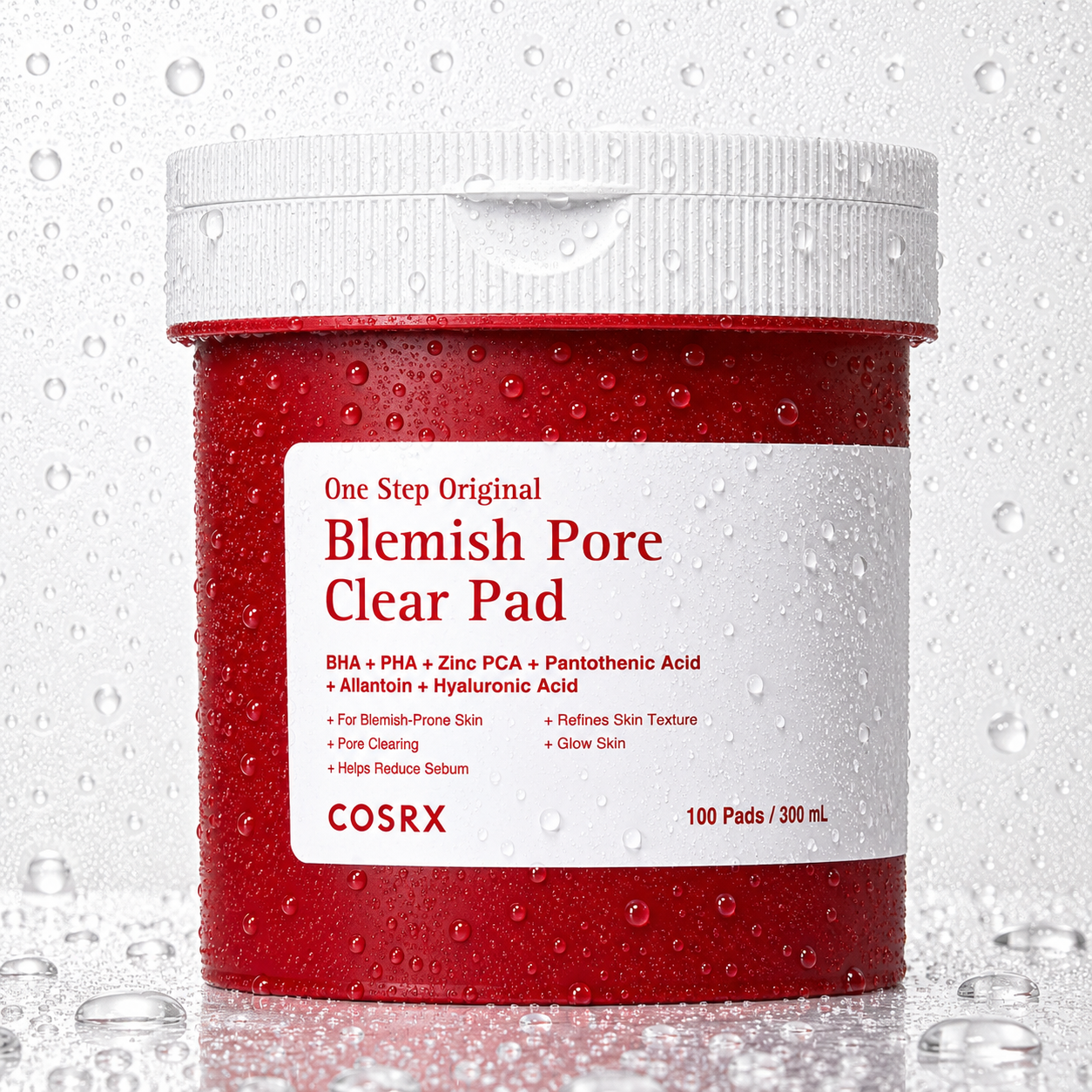 COSRX - One Step Original Blemish Pore Clear Pad 300ml/100ea