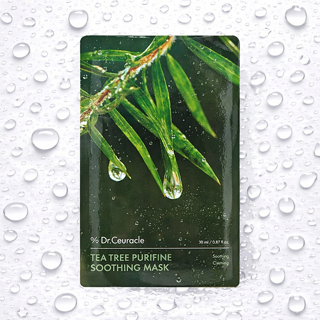 Dr.Ceuracle - Tea Tree Purifine Soothing Mask 10ea