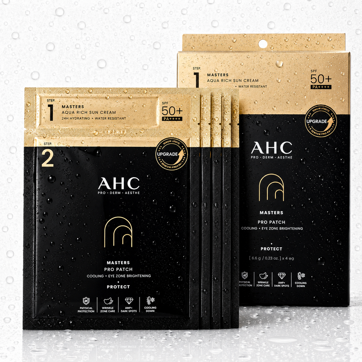 AHC - Masters Pro Patch 2 Step SPF50+ PA++++ 4ea