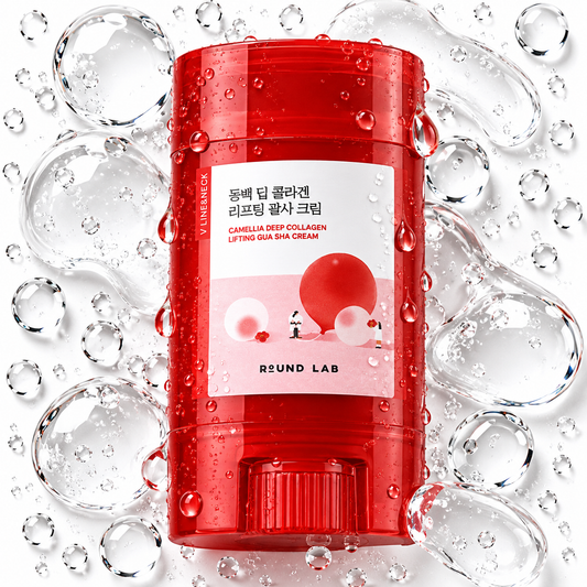 Round Lab - Camellia Deep Collagen Lifting Gua Sha Cream 60ml