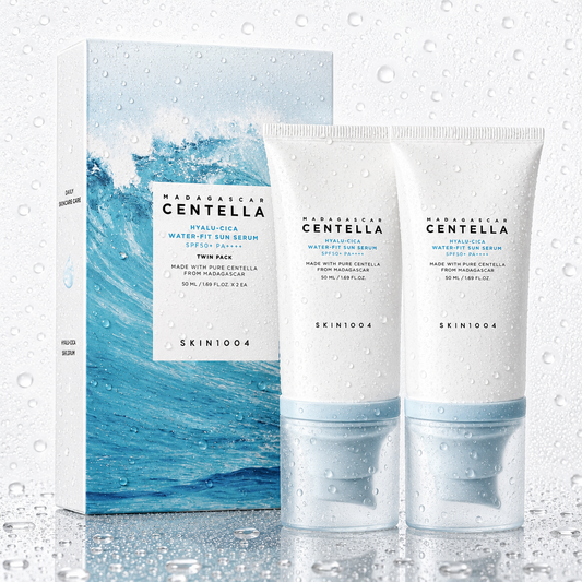 Skin1004 - Madagascar Centella Hyalu-Cica Water-Fit Sun Serum Twin Pack 50ml*2