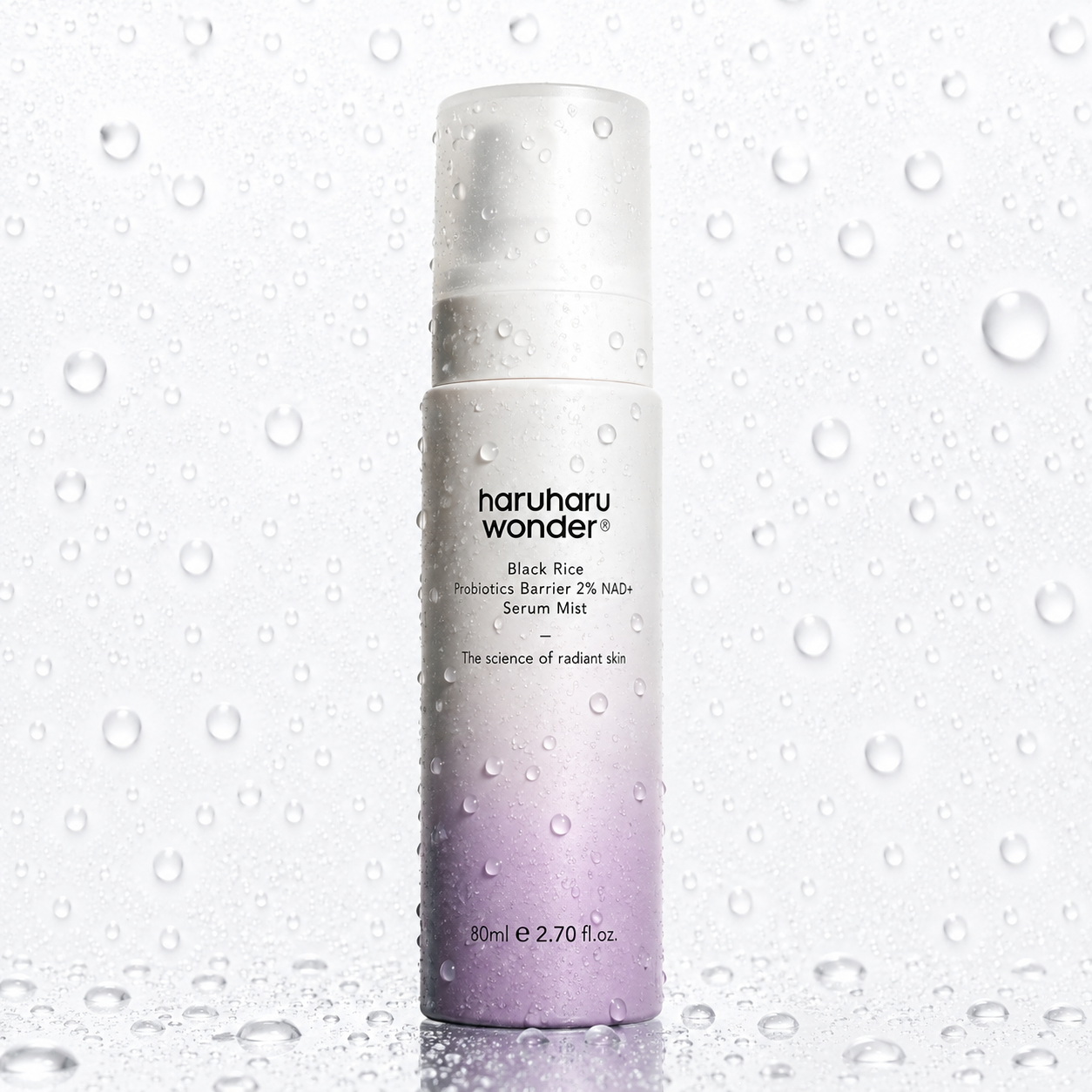 haruharu wonder - Black Rice Probiotics Barrier 2% NAD + Serum Mist 80ml