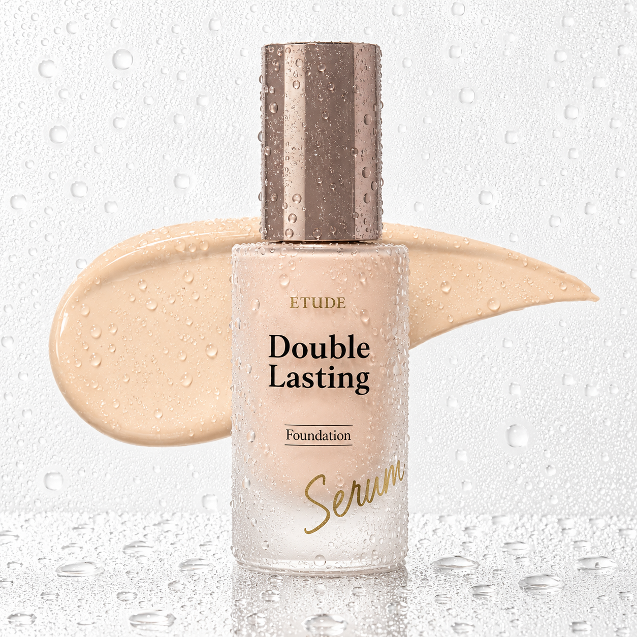 Etude House - Double Lasting Serum Skin Foundation 30g - No.17N1 Neutral Vanilla