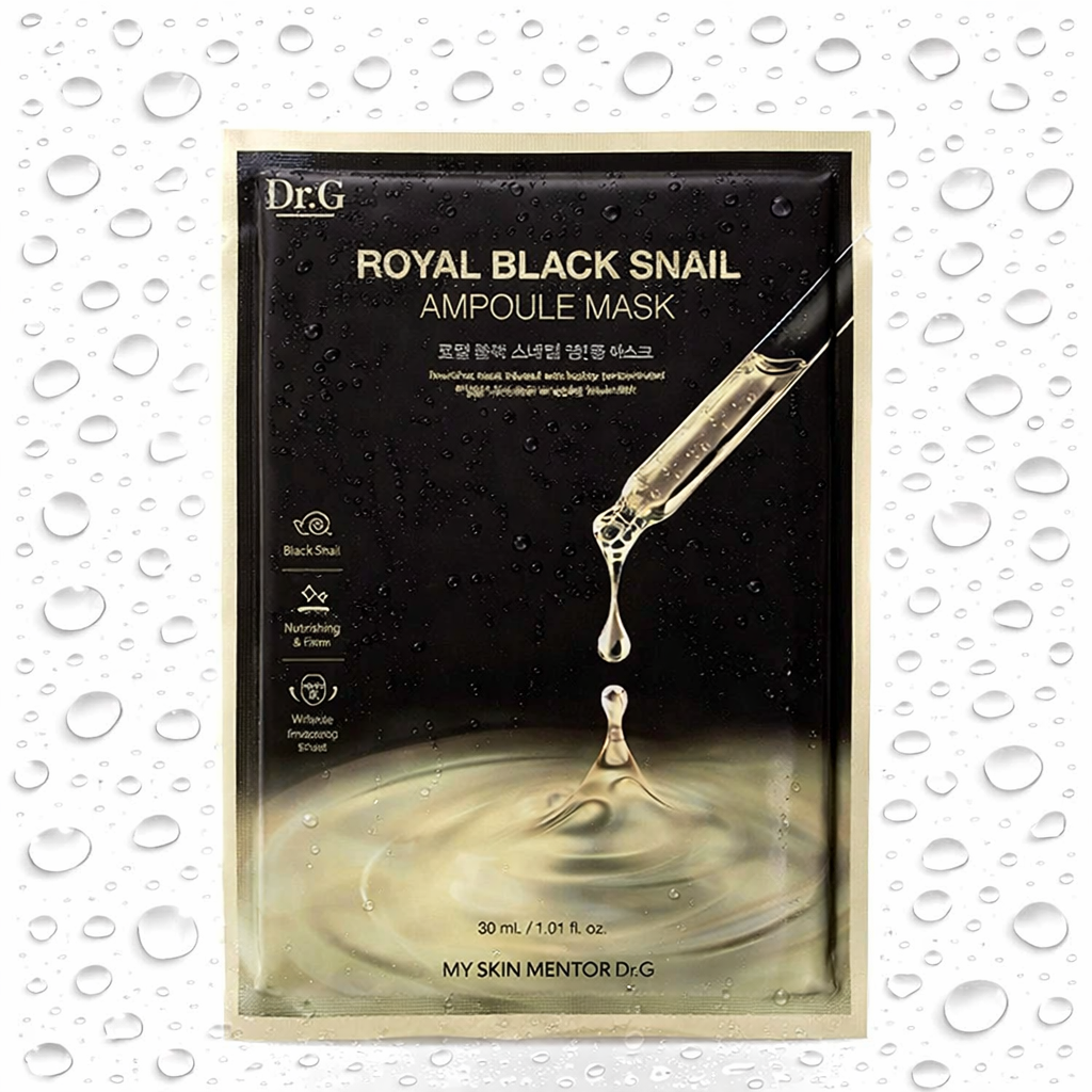 Dr.G - Royal Black Snail Ampoule Mask 1ea 30ml