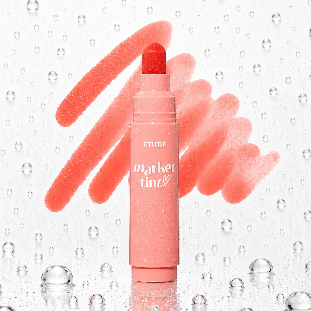 Etude House - Dear Darling Marker Tint 3.5g #05 Pink Tangerine