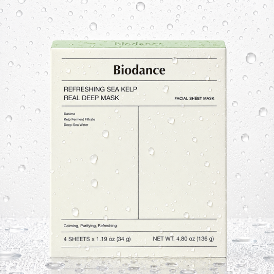 Biodance - Refreshing Sea Kelp Real Deep Mask 34g X 4ea