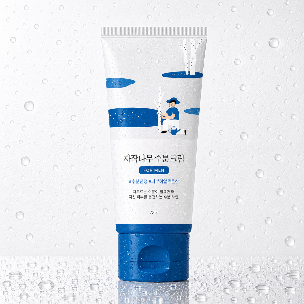 ROUND LAB - For Men Birch Juice Moisturizing Cream 75ml