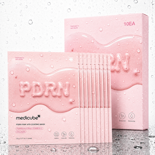 Medicube - PDRN Pink Vita coating Mask 10EA