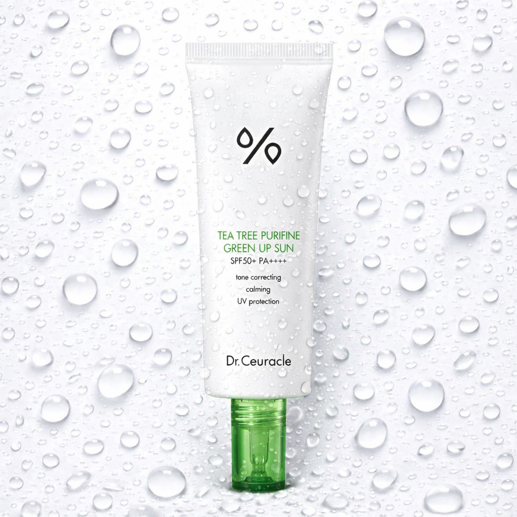 Dr.Ceuracle - Tea Tree Purifine Green Up Sun SPF50 PA++++ 50ml